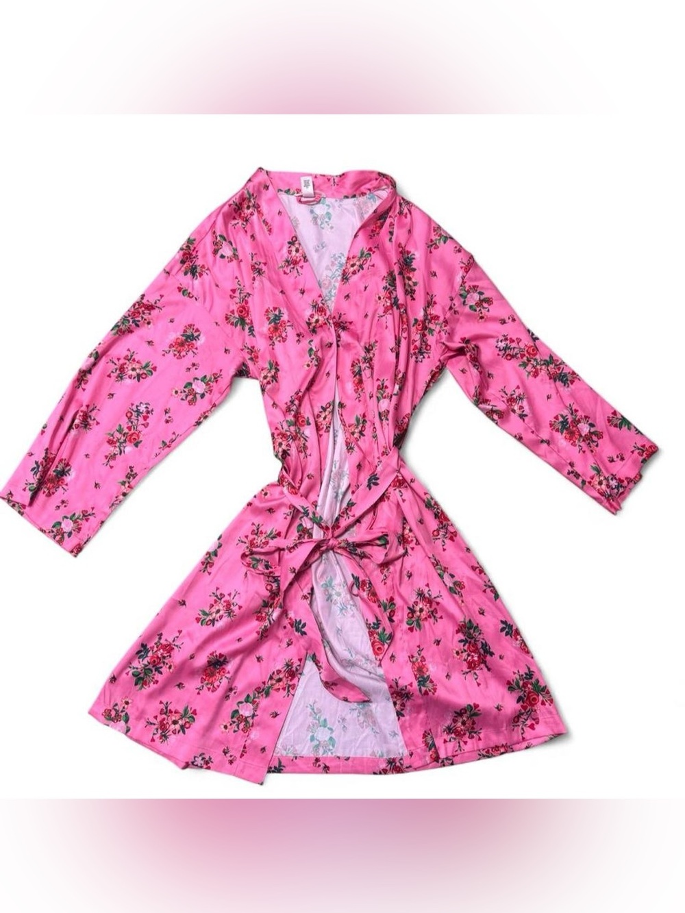 Victoria Secret Floral Pink Robe